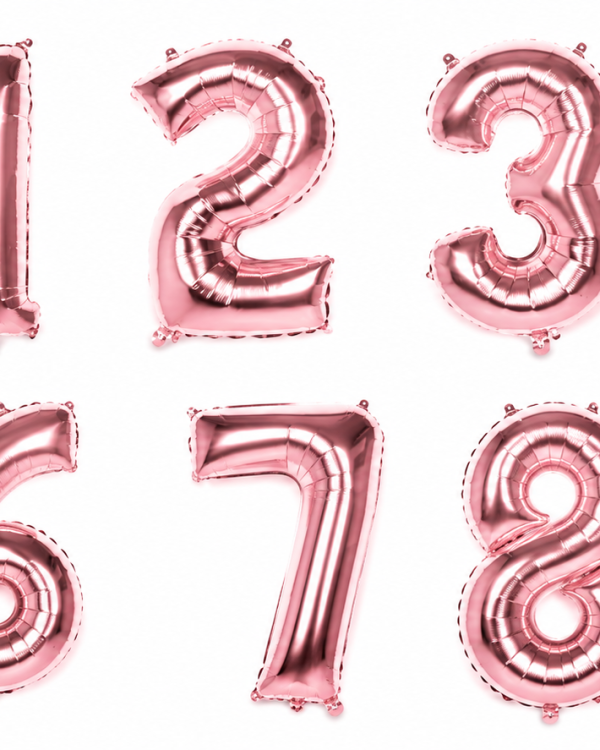 Chiffre Rose Gold 86 cm