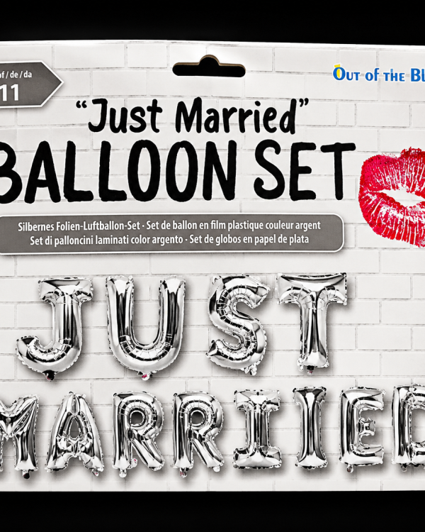 Guirlande Ballons "Just Married"