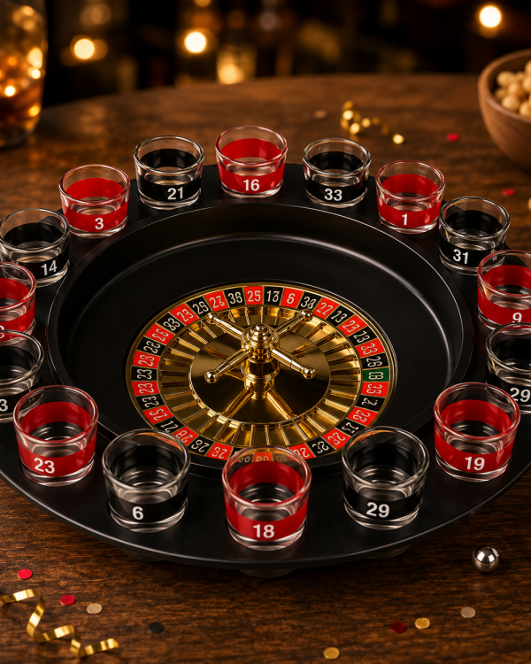 Jeu à Boire "La Roulette"