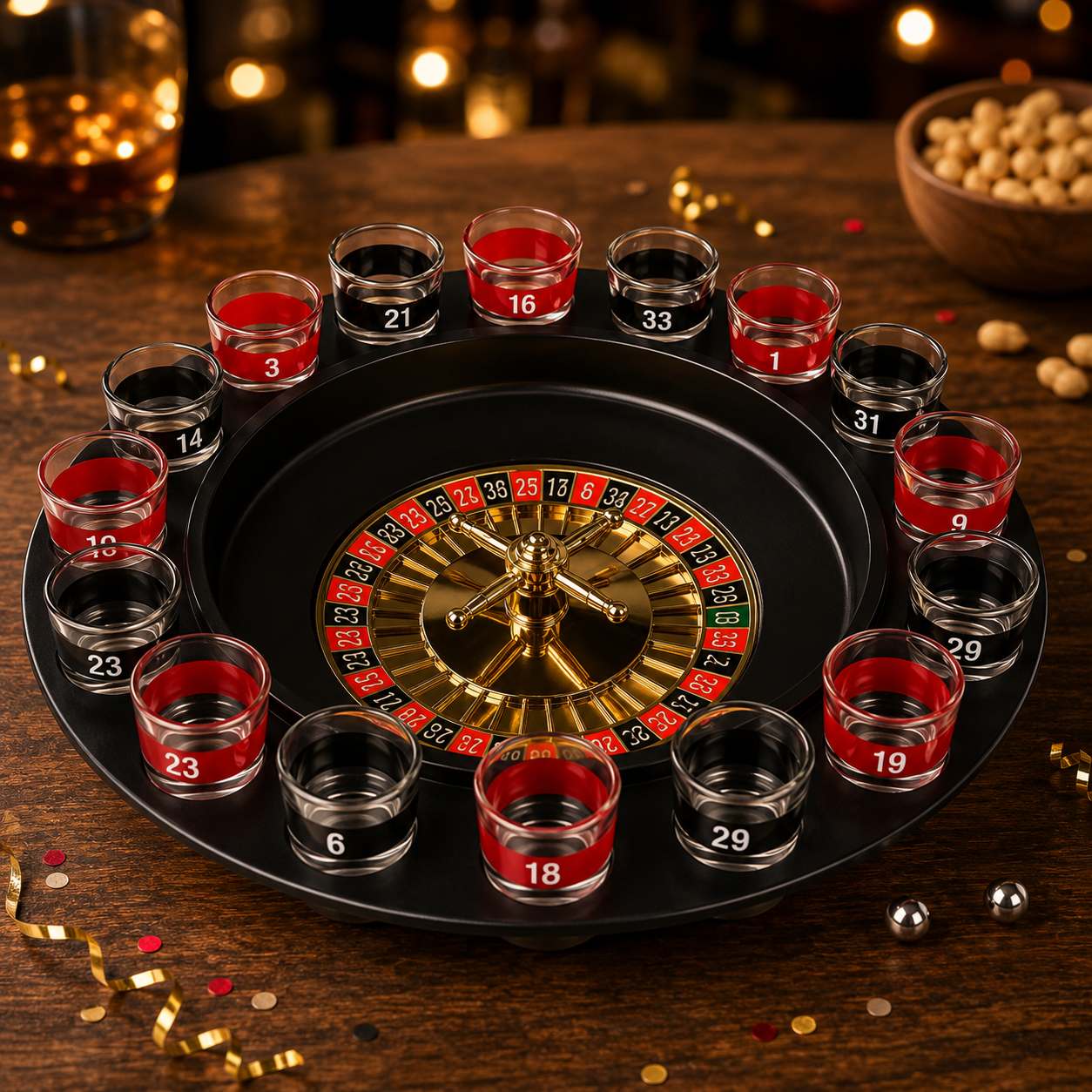 Jeu à Boire "La Roulette"
