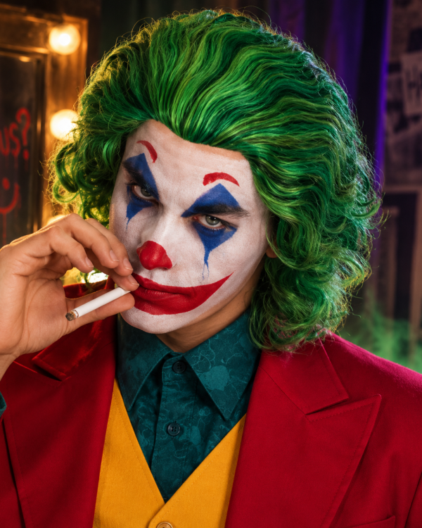 Perruque Crazy Clown