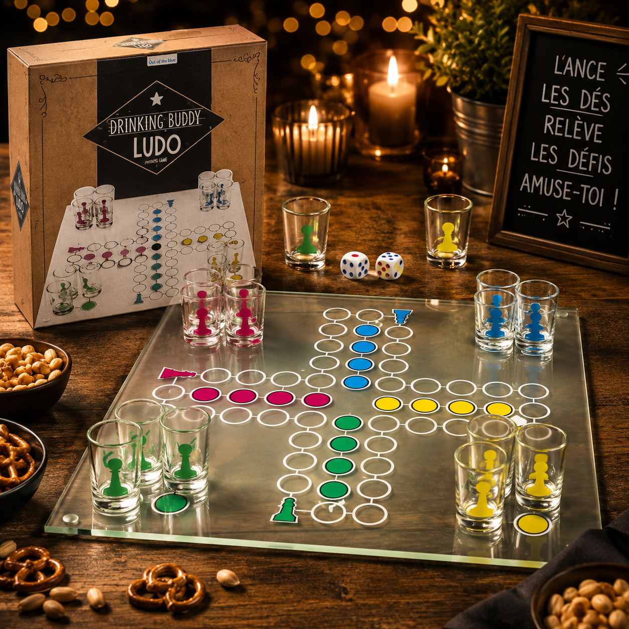 Jeu à Boire " Les Petits Chevaux"