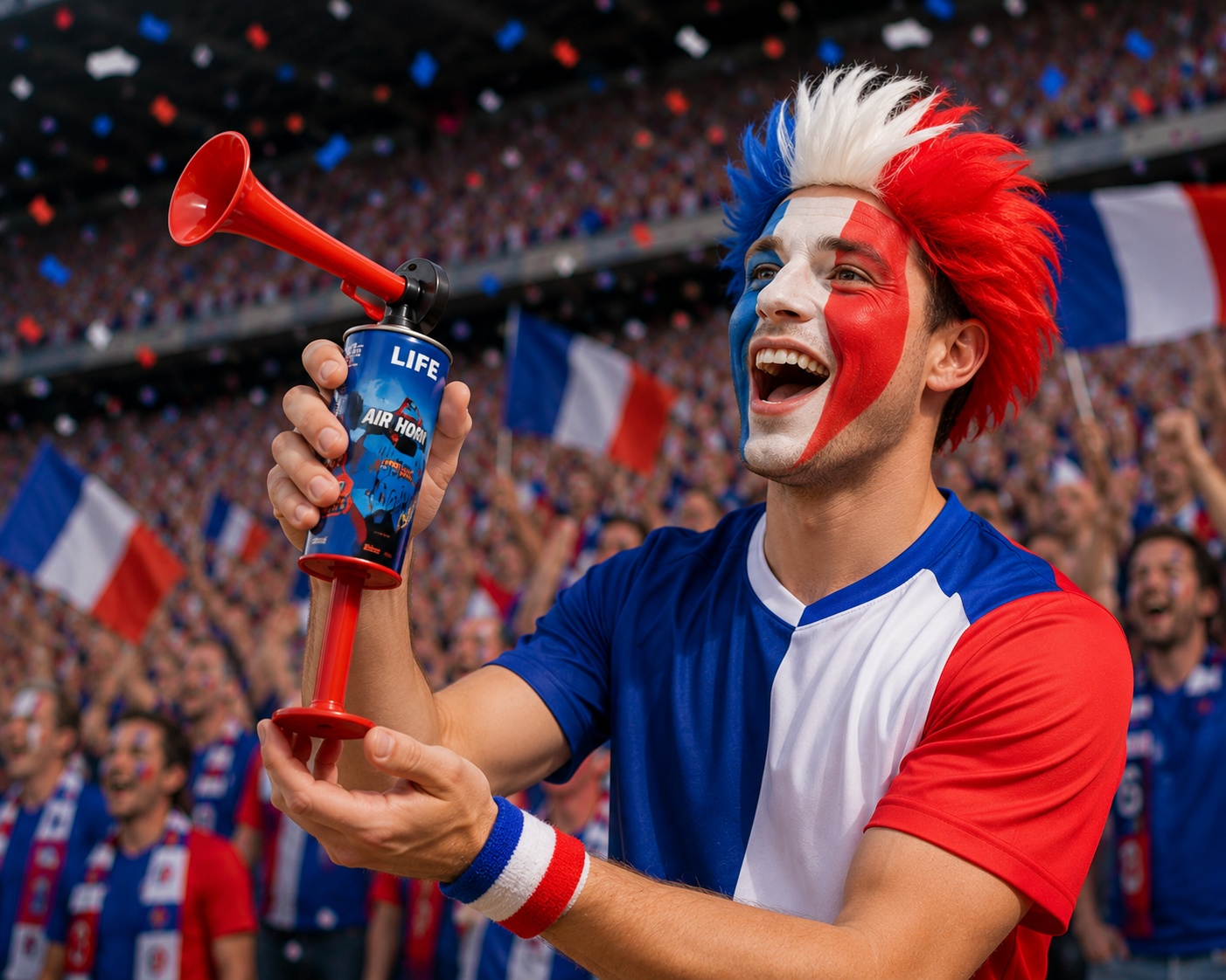 Corne de Supporter à air