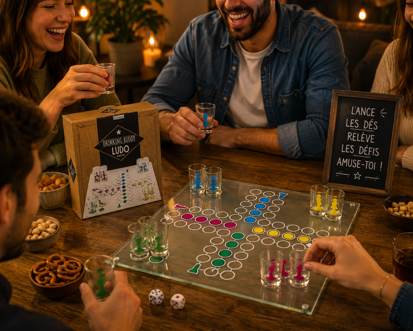 Jeu à Boire " Les Petits Chevaux" – Image 3