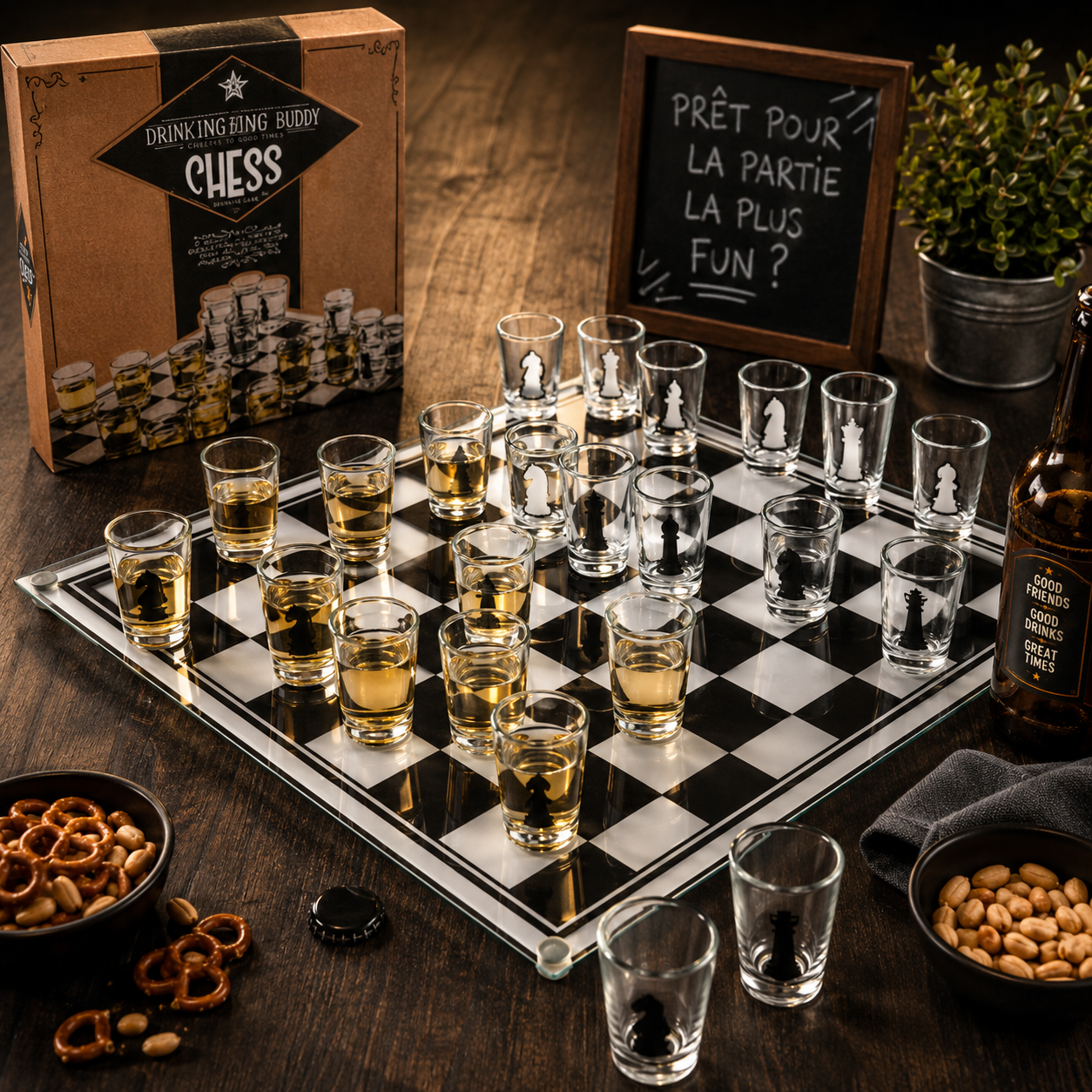Jeu à Boire "Les Echecs" – Image 2