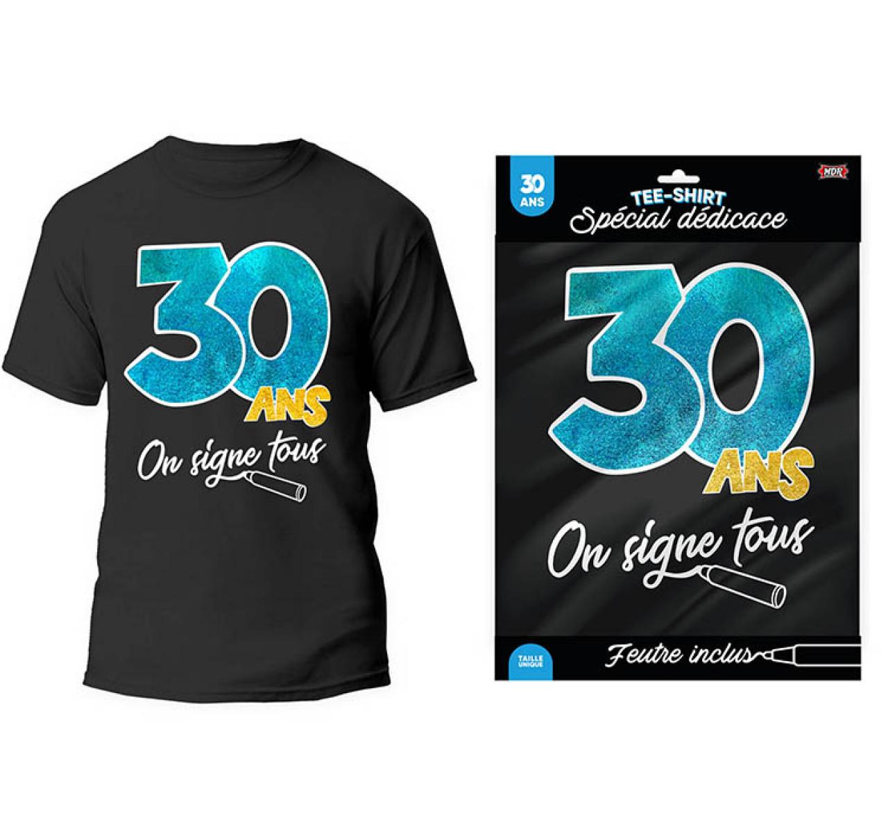 Tee-Shirt Noir Spéciale Dédicace – Image 4