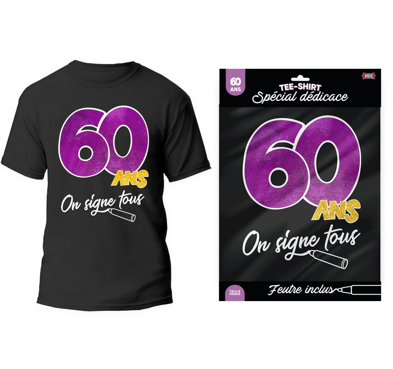 Tee-Shirt Noir Spéciale Dédicace – Image 7