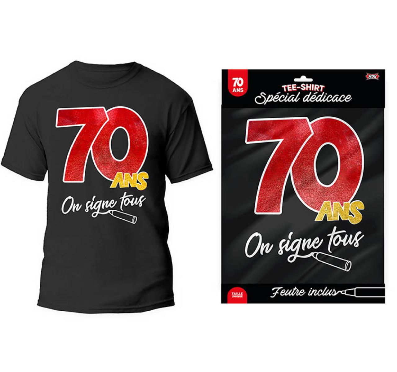 Tee-Shirt Noir Spéciale Dédicace – Image 8