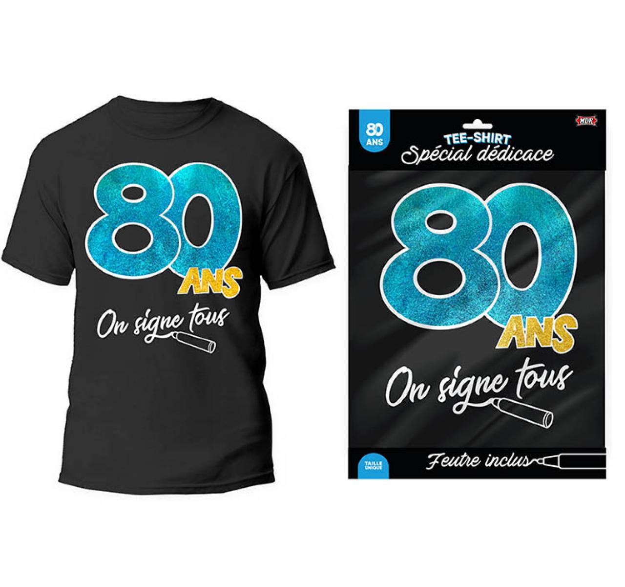 Tee-Shirt Noir Spéciale Dédicace – Image 9