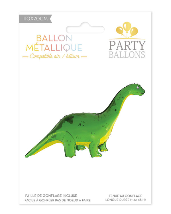 Ballon métallique BRACHIOSAURUS