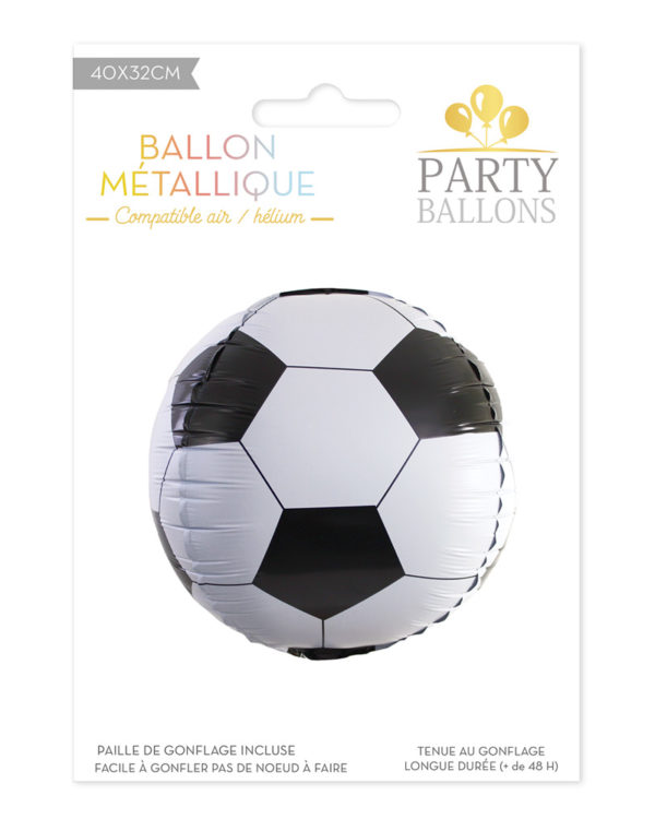 Ballon métallique ballon de foot