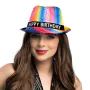 Chapeau arc-en-ciel 'Happy birthday' – Image 2
