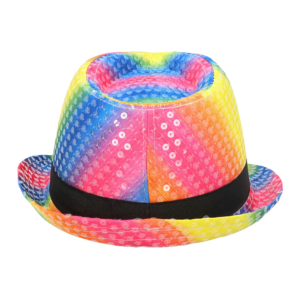 Chapeau arc-en-ciel 'Happy birthday' – Image 4