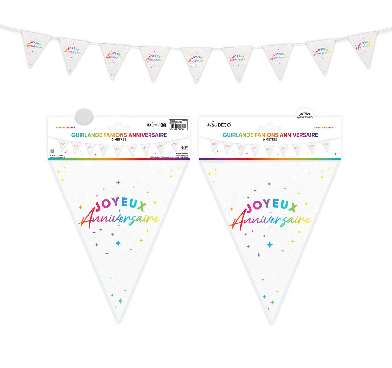 Gamme Anniversaire Blanc/Multicolors – Image 12