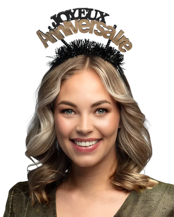 Tiare "Joyeux Anniversaire"