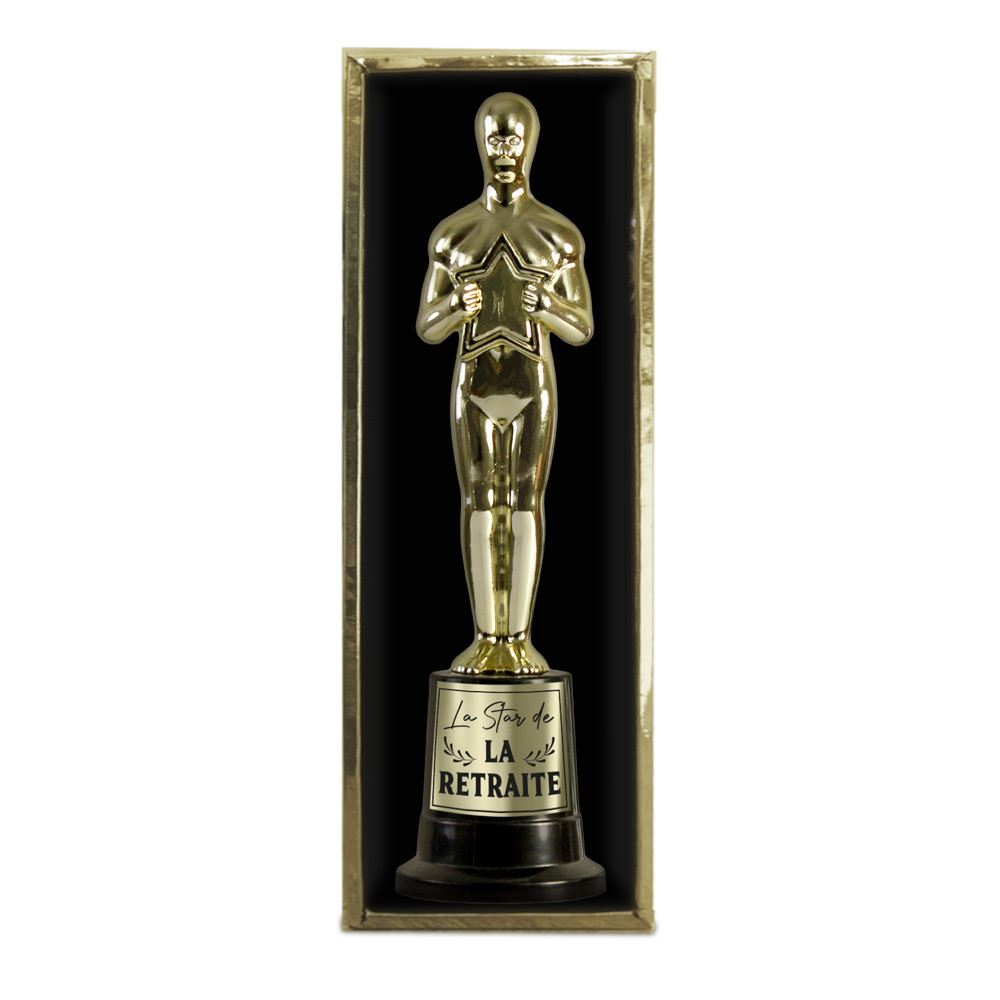 Statuette Oscar Retraite