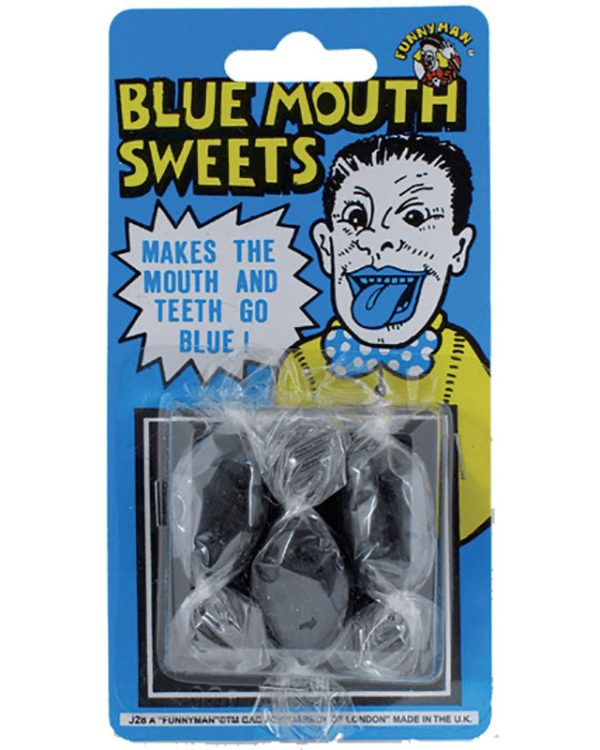 Bonbon "langue bleue"