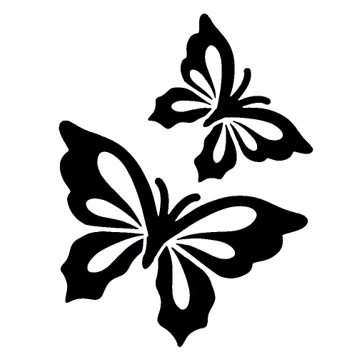 Pochoir Papillons