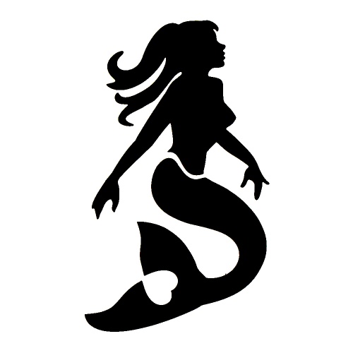 Pochoir Sirène
