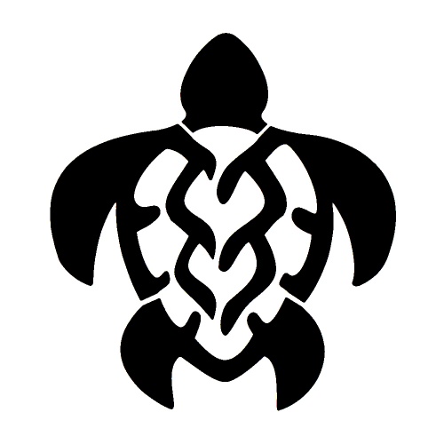Pochoir Tortue