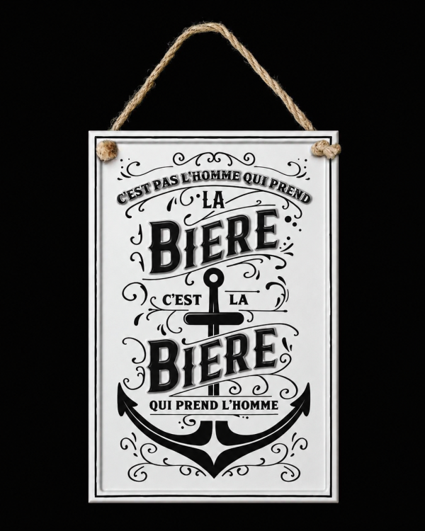 Plaque en Métal