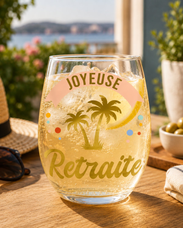 Verre Rond "Retraite"