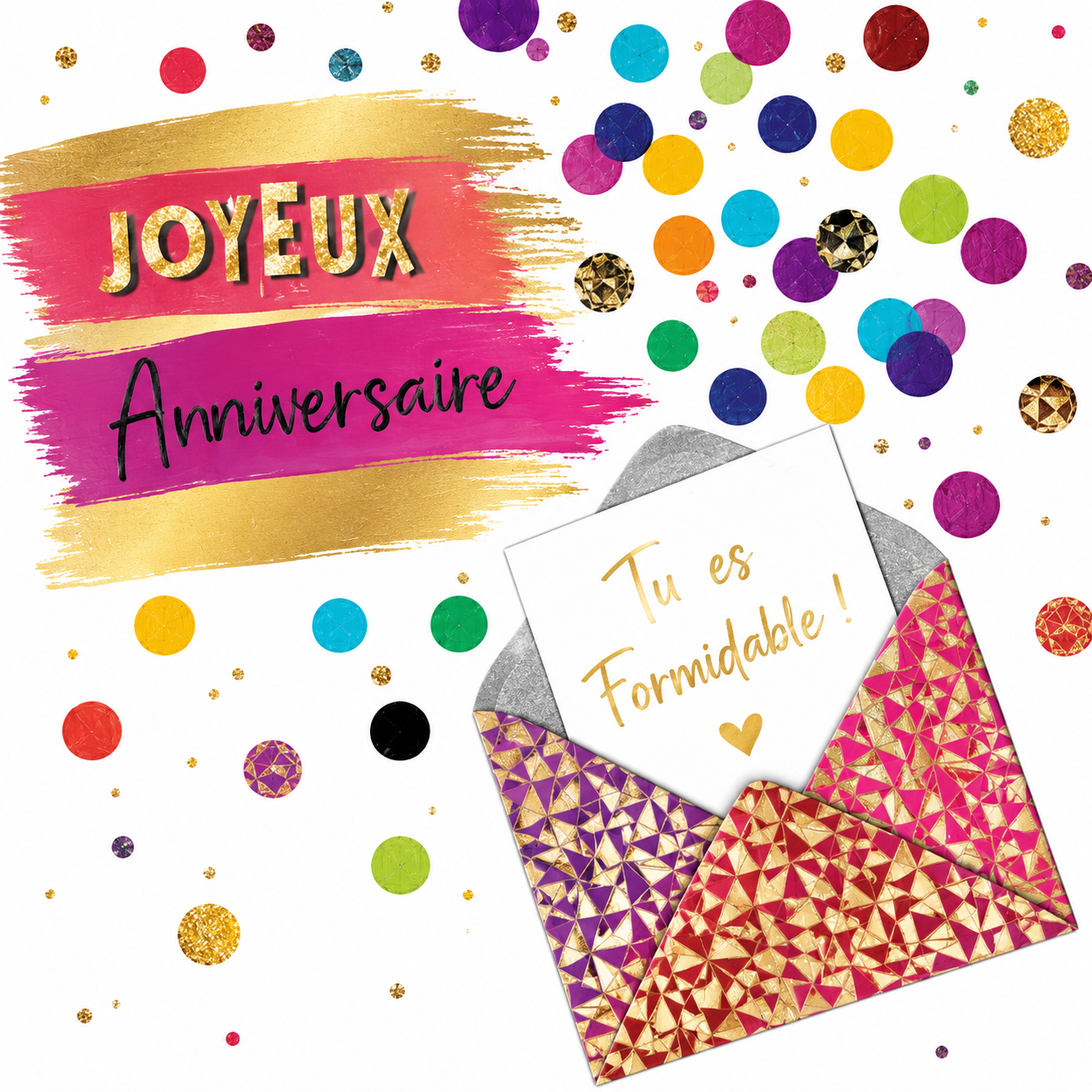 Carte Double Collection "Privée" Anniversaires – Image 11