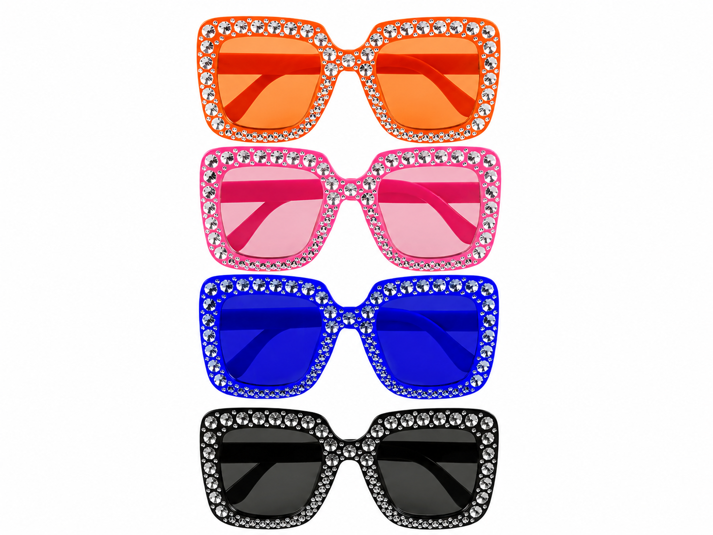 Lunettes Carré Strass