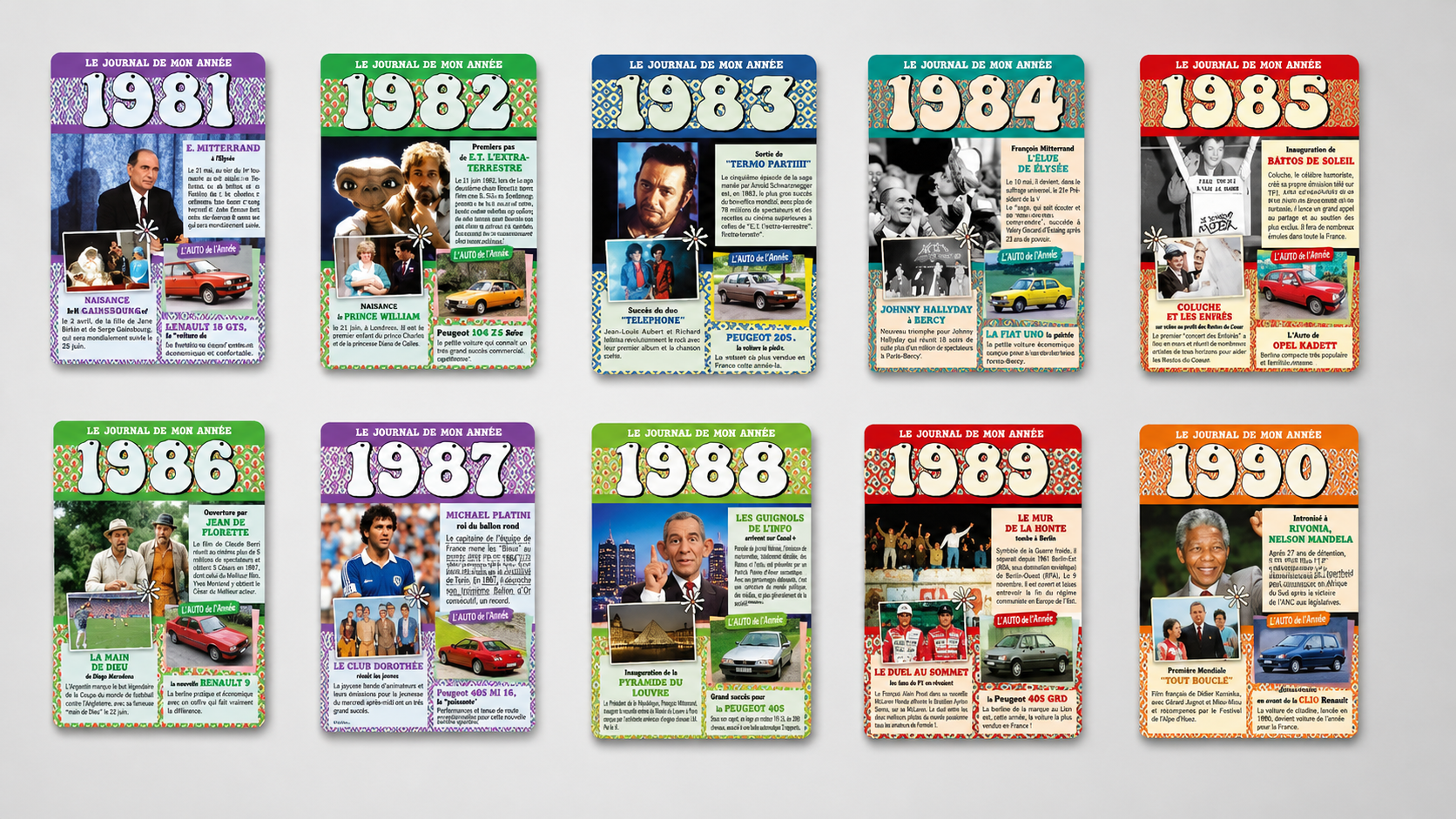 Le Journal de Mon Année 1981-1990
