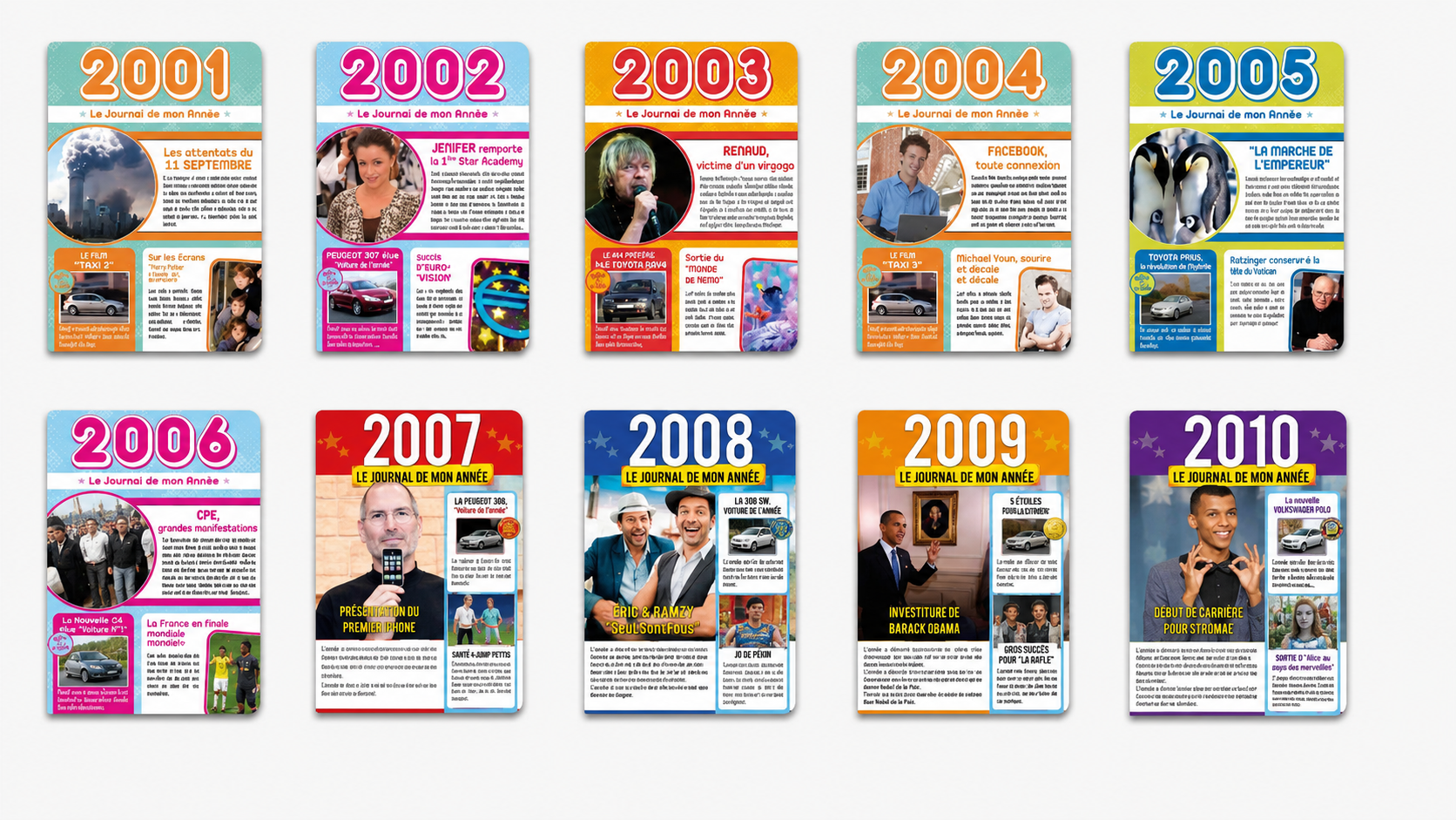 Le Journal de Mon Année 2001-2010