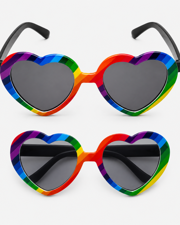 Lunettes Coeur Multicolor
