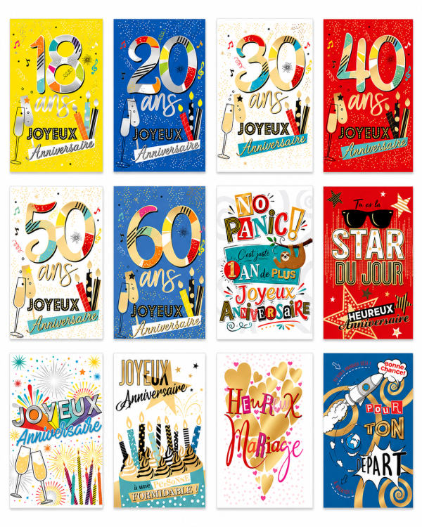 Carte Double A4