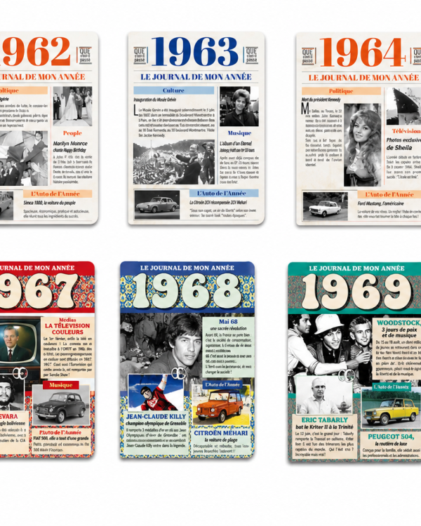 Le Journal de Mon Année 1961-1970