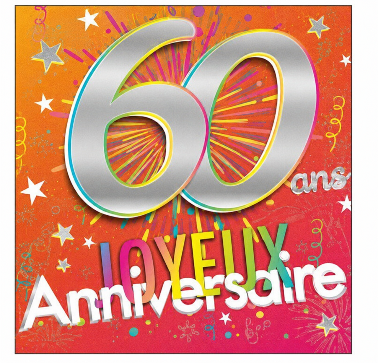 Carte Double "Age" de 25 à 90 Ans – Image 9