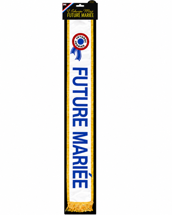 Echarpe "Future Mariée"