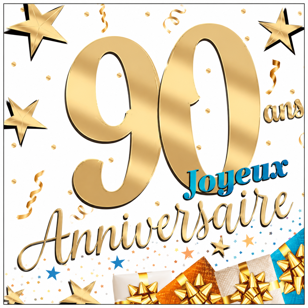 Carte Double "Age" de 25 à 90 Ans – Image 13