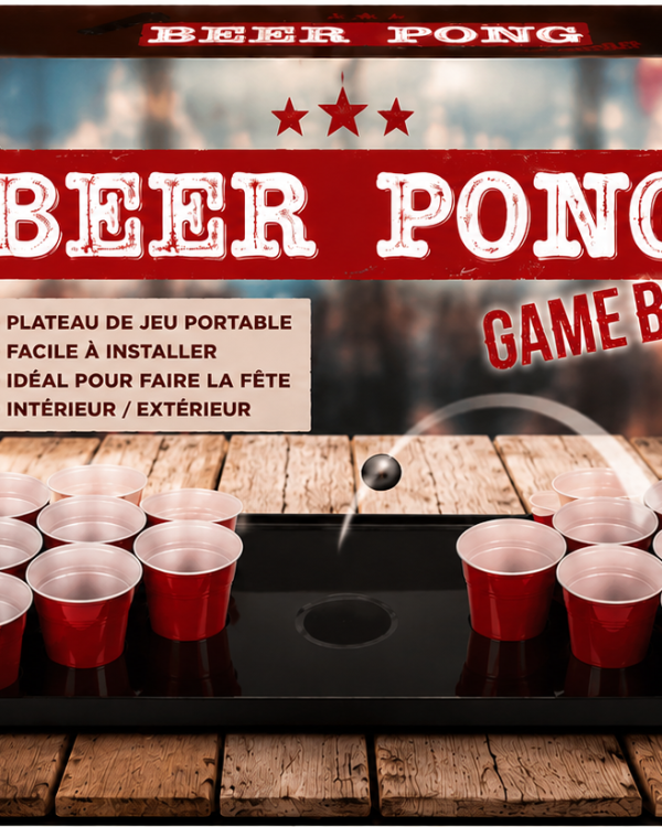 Jeu à Boire "Beer Pong"