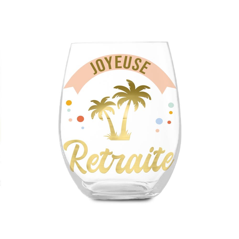 Verre Rond "Retraite" – Image 3