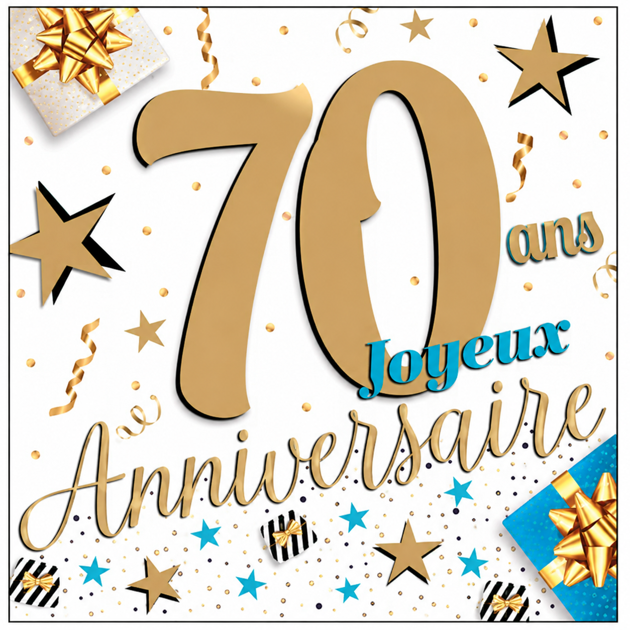 Carte Double "Age" de 25 à 90 Ans – Image 11