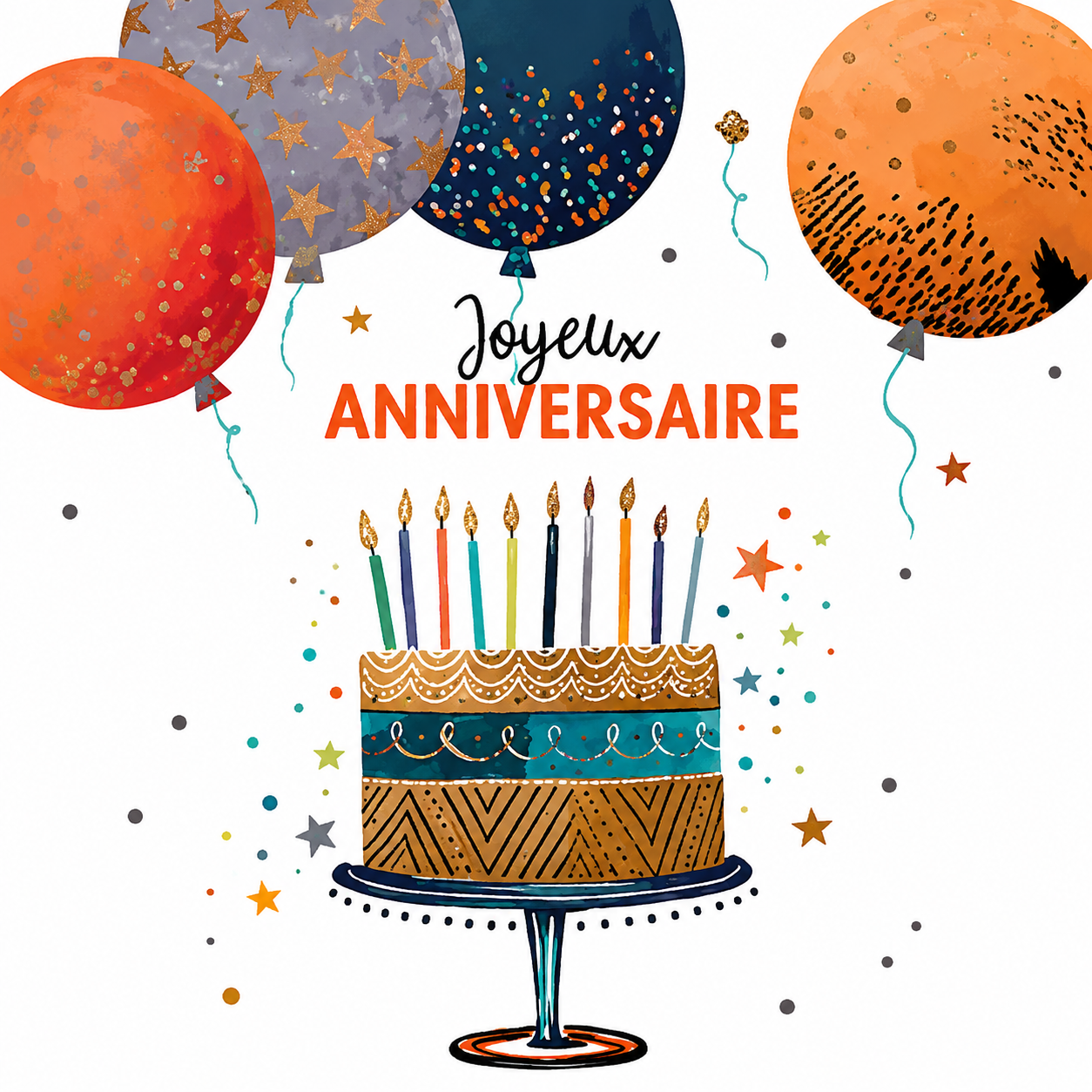 Carte Double Collection "Privée" Anniversaires – Image 9