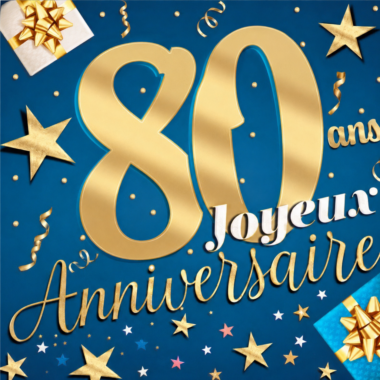 Carte Double "Age" de 25 à 90 Ans – Image 12