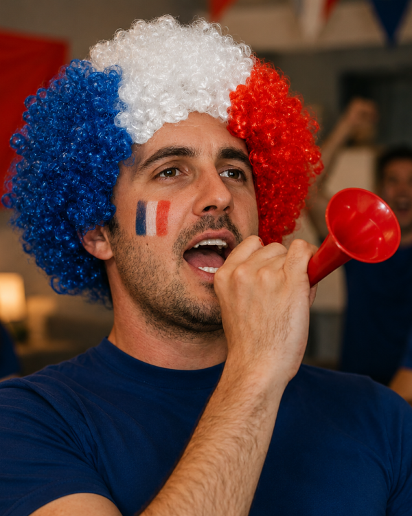 Perruque de Supporter