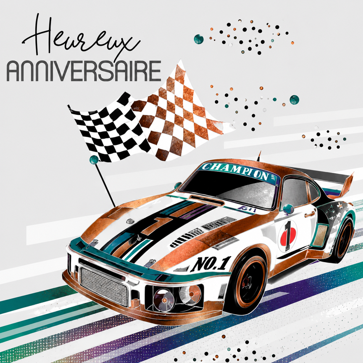 Carte Double Collection "Privée" Anniversaires – Image 3