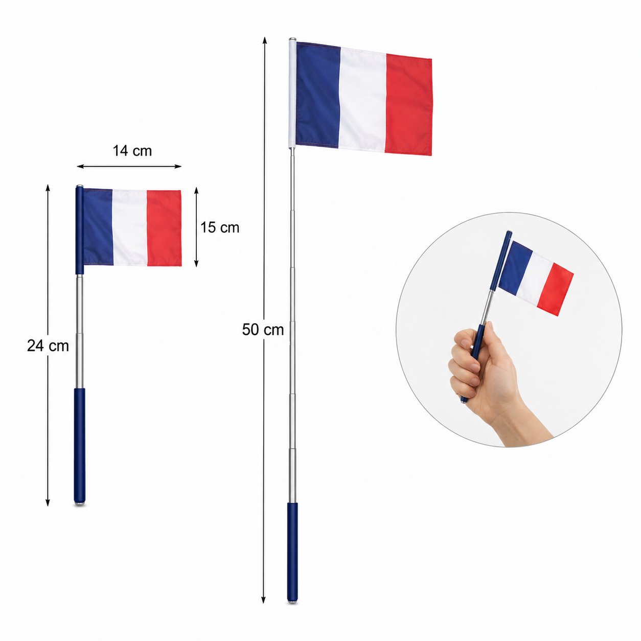 Drapeaux sur Hampe – Image 3
