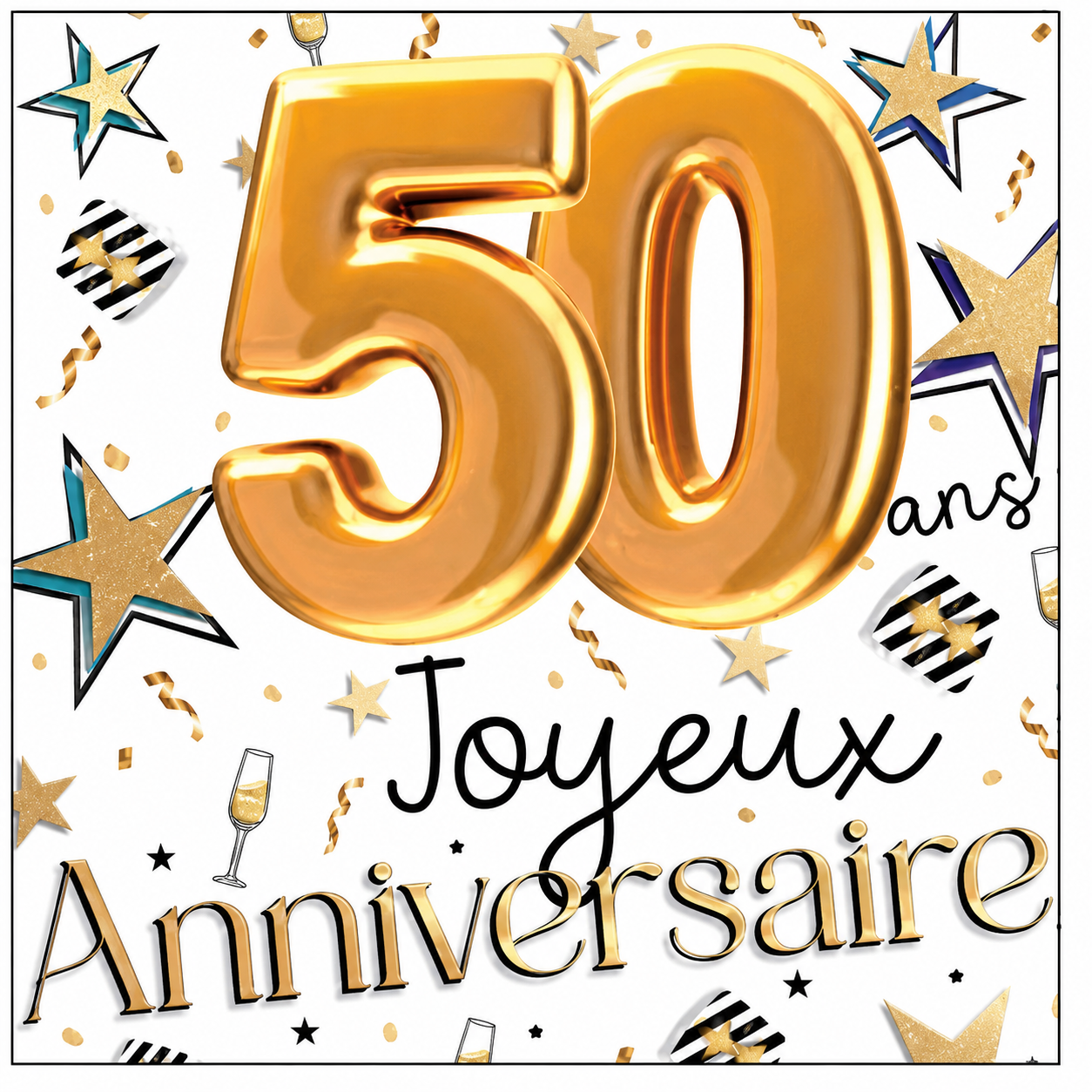 Carte Double "Age" de 25 à 90 Ans – Image 7