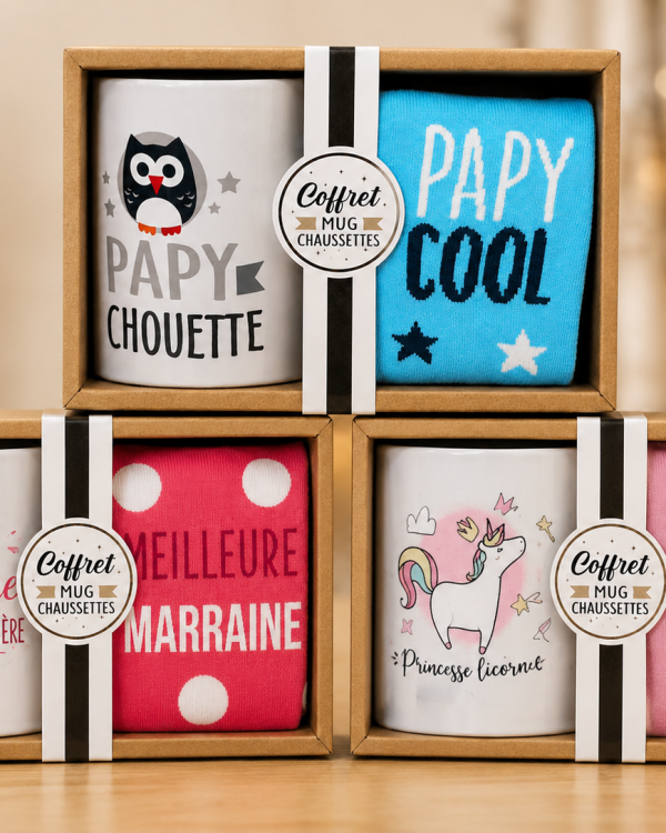 Coffret Mug et Chaussettes