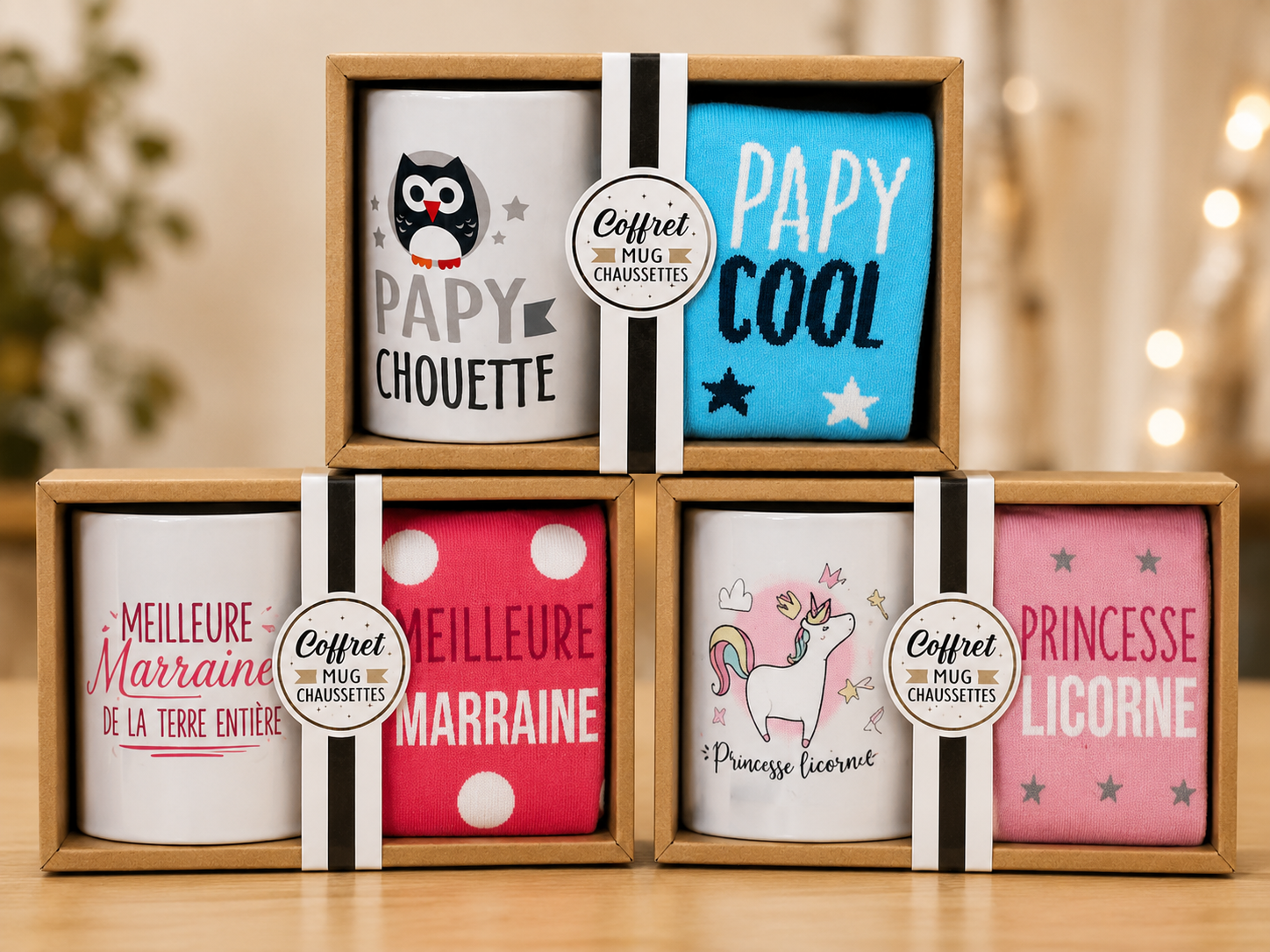 Coffret Mug et Chaussettes