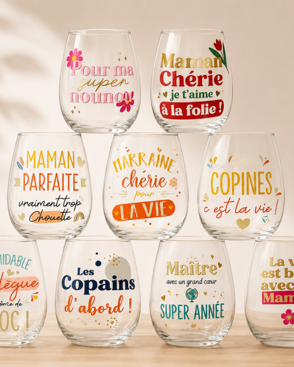 Verre Rond "Personnalisé"