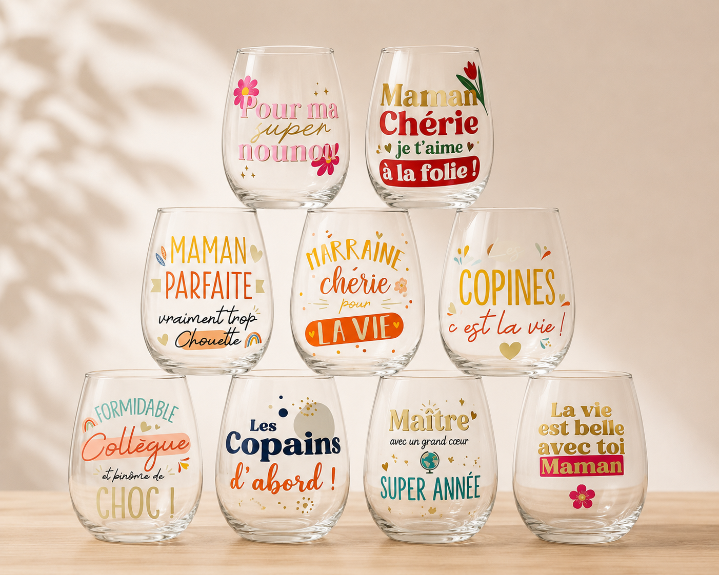 Verre Rond "Personnalisé"