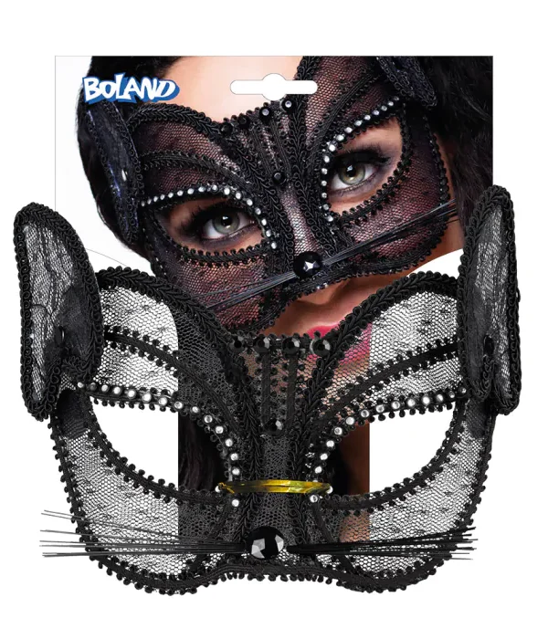 Masque de Chat "Dentelle"